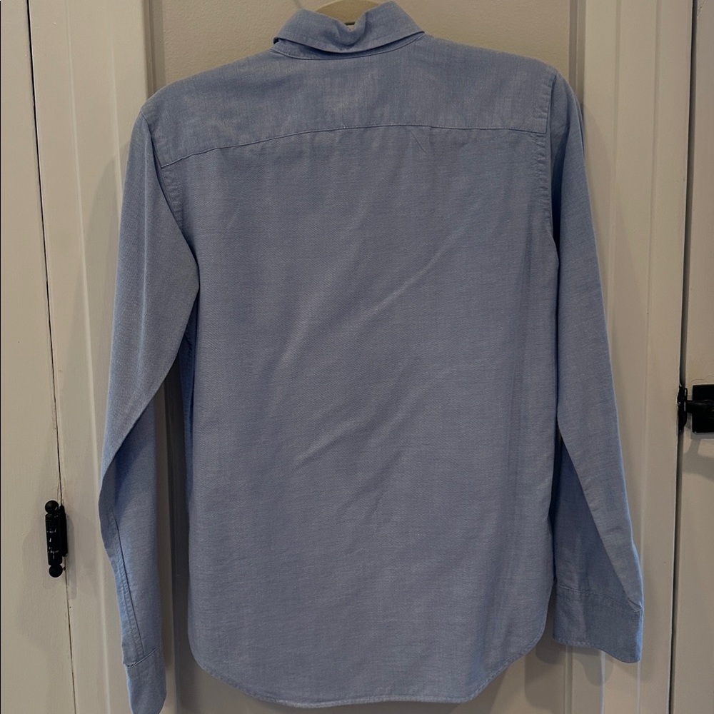 POLO RALPH LAUREN Women’s Blue Classic Fit Oxford (Sz. 0) - Picture 5 of 5